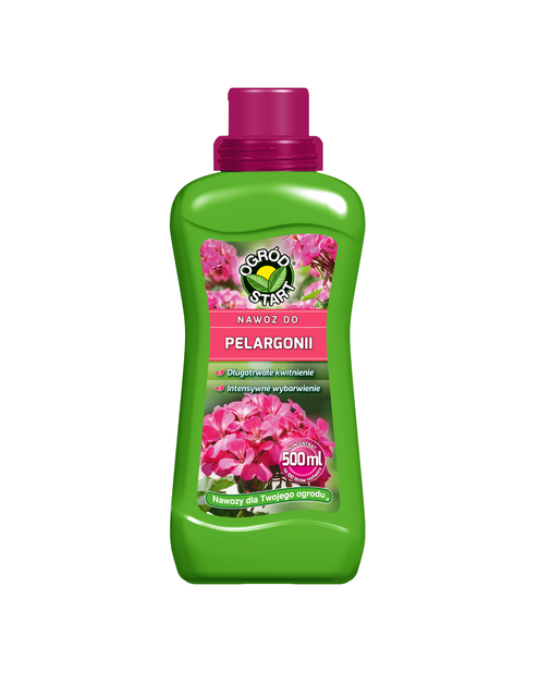 Zdjęcie: Nawóz do pelargonii 500 ml płyn OGRÓD START