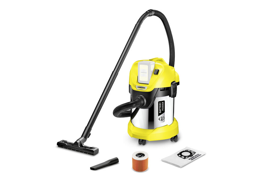 Zdjęcie: Odkurzacz uniwersalny WD 3 Battery Premium KARCHER