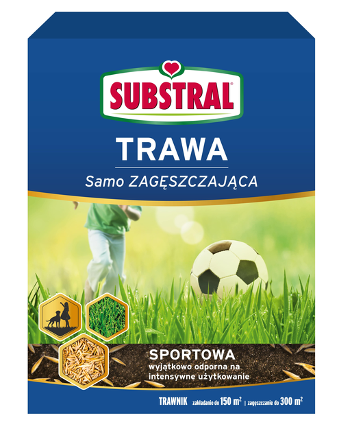 Zdjęcie: Trawa sportowa 3 kg SUBSTRAL