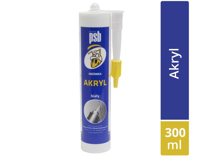 Zdjęcie: Akryl biały 300 ml PSB