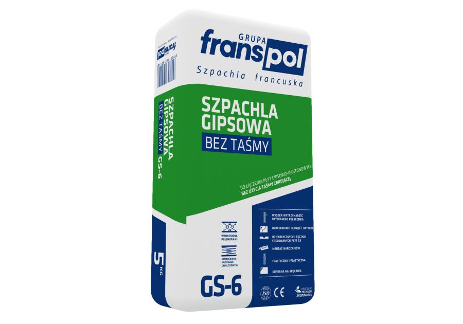 Zdjęcie: Szpachla gipsowa 5 kg Specjal FRANS-POL