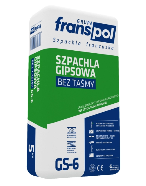 Zdjęcie: Szpachla gipsowa 5 kg Specjal FRANS-POL