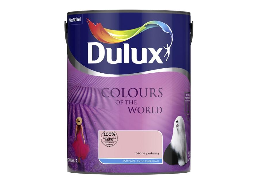 Zdjęcie: Farba do wnętrz Kolory Świata 5 L różane perfumy DULUX