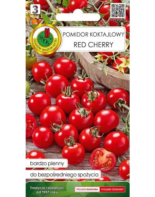 Zdjęcie: Pomidor Red Cherry 0,5 g PNOS