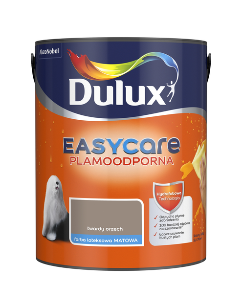 Zdjęcie: Farba do wnętrz EasyCare 5 L twardy orzech DULUX