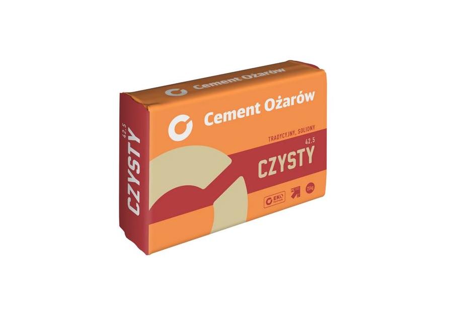 Zdjęcie: Cement Portlandzki Czysty CEM II 42,5 N 25 kg CEMENTOWNIA OŻARÓW