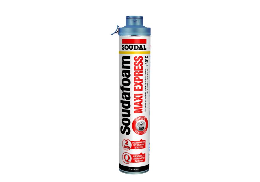 Zdjęcie: Pianka pistoletowa Soudafoam Maxi Express Click & Fix 870 ml SOUDAL