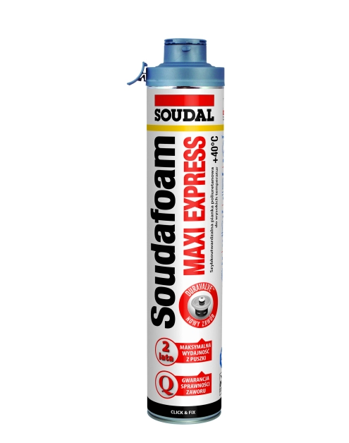 Zdjęcie: Pianka pistoletowa Soudafoam Maxi Express Click & Fix 870 ml SOUDAL