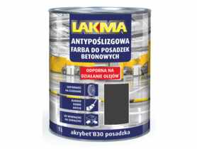 Farba do betonu Akrybet b-30 grafit 1 L LAKMA SAT