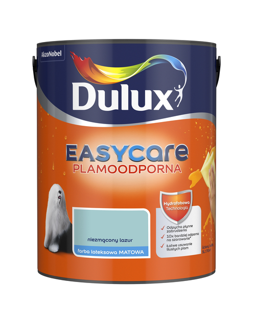 Zdjęcie: Farba do wnętrz EasyCare 5 L niezmącony lazur DULUX