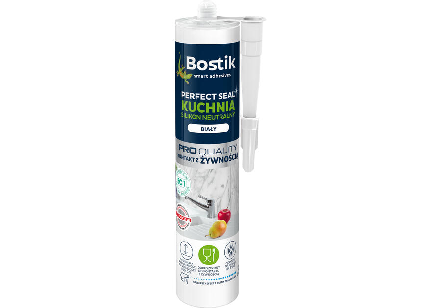 Zdjęcie: Silikon neutralny Kuchnia biały 280 ml BOSTIK PERFECT SEAL