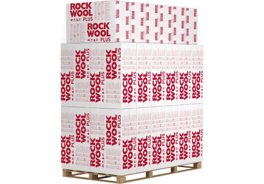 Zdjęcie: Płyty z wełny skalnej Rockmin Plus 200 mm ROCKWOOL