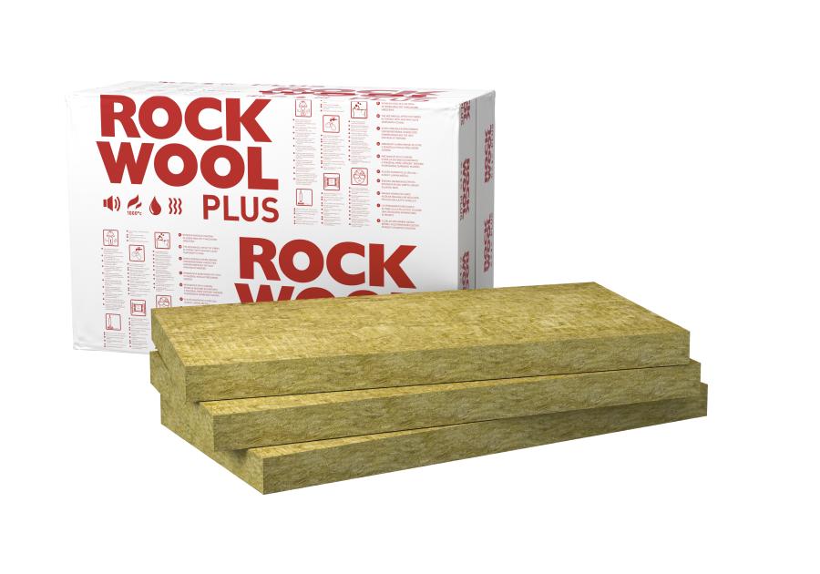 Zdjęcie: Płyty z wełny skalnej Rockmin Plus 200 mm ROCKWOOL