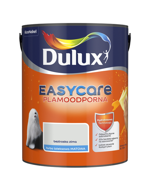 Zdjęcie: Farba do wnętrz EasyCare 5 L beztroska zima DULUX