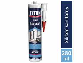 Silikon sanitarny biały 280 ml TYTAN PROFESSIONAL