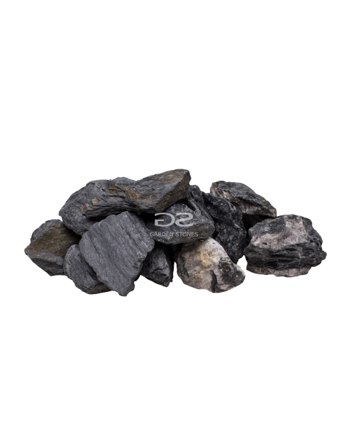 Zdjęcie: Łupek Dark Stone 16-32 mm, worek 25 kg GARDEN STONES