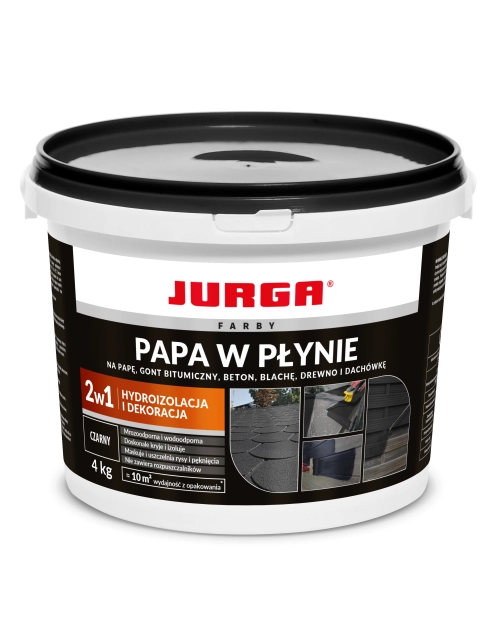 Zdjęcie: Papa w płynie czarna 4 kg JURGA