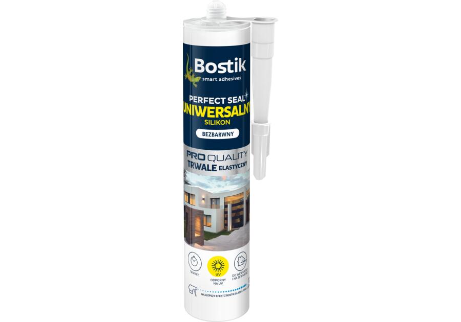 Zdjęcie: Silikon uniwersalny bezbarwny 280 ml BOSTIK PERFECT SEAL