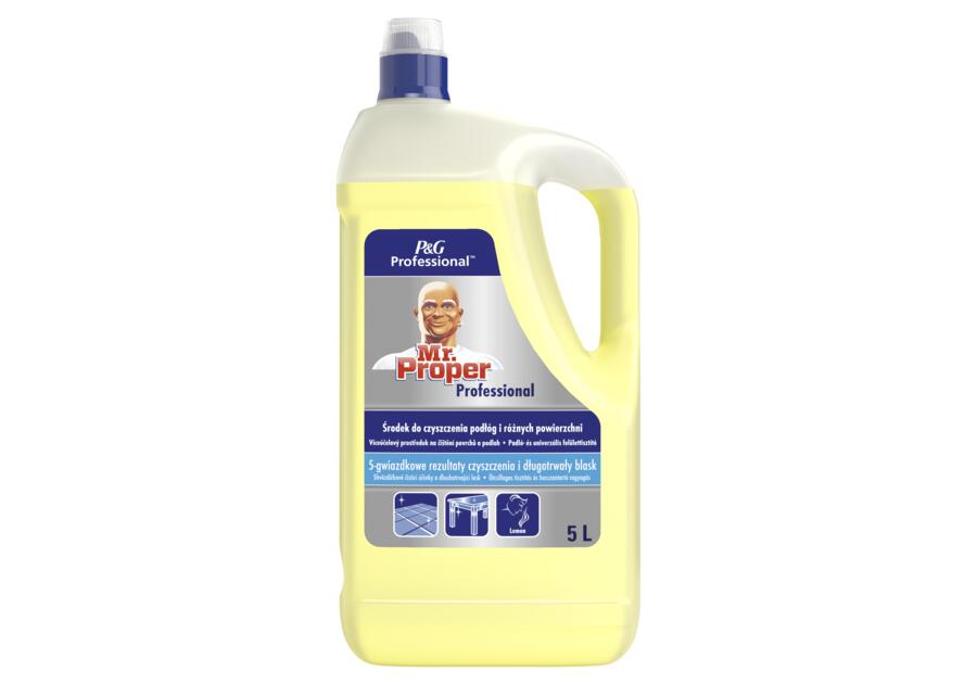 Zdjęcie: Środek do czyszczenia podłóg 5L lemon MR. PROPER PROFESSIONAL