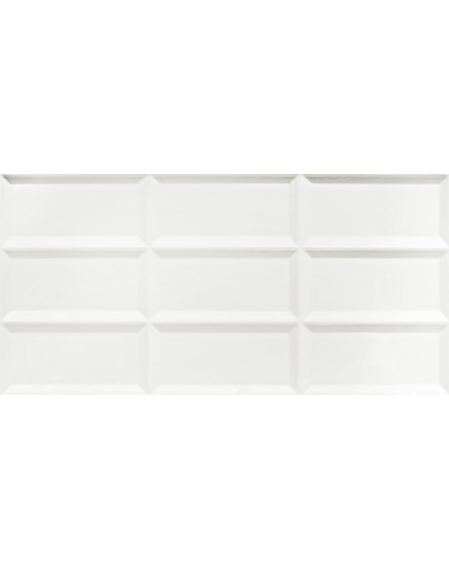 Zdjęcie: Płytka ścienna glazura White Babilon Shiny 30x60 cm NETTO