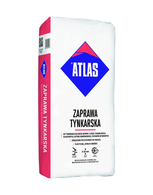 Zdjęcie: Zaprawa tynkarska 25 kg ATLAS