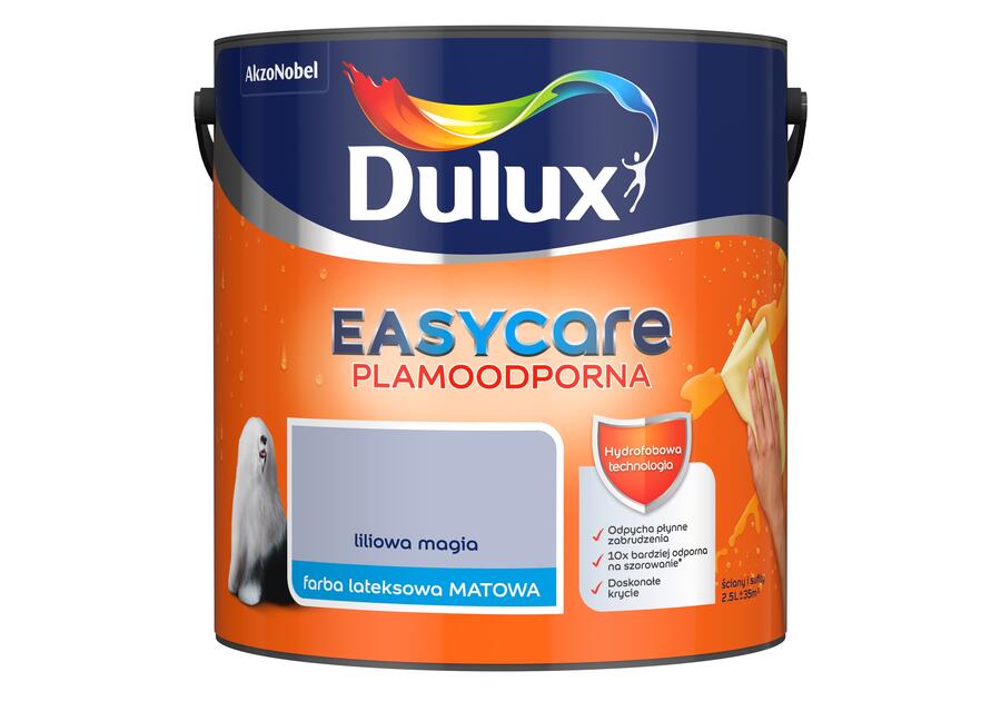 Zdjęcie: Farba do wnętrz EasyCare 2,5 L liliowa magia DULUX