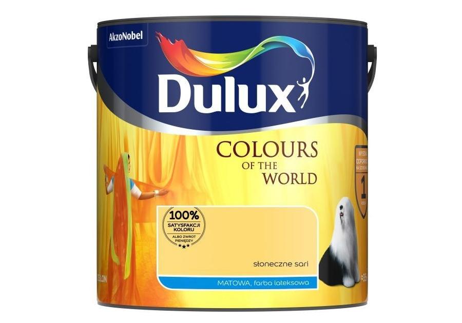 Zdjęcie: Farba do wnętrz Kolory Świata 5 L słoneczne sari DULUX