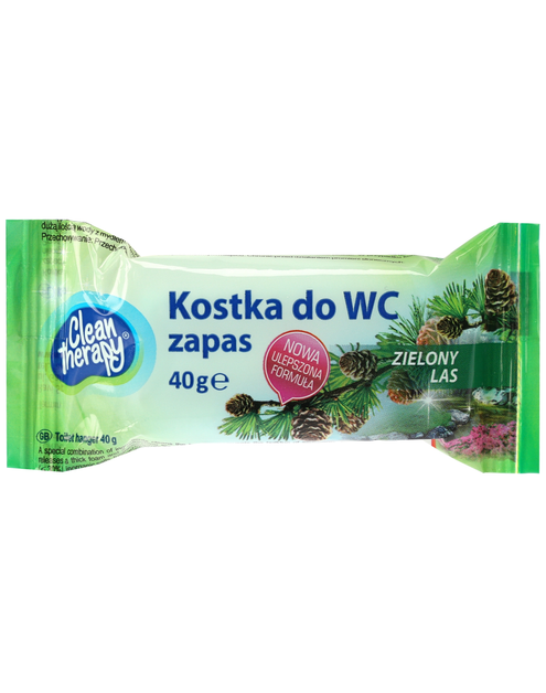 Zdjęcie: Kostka do WC zapas 40 g zielony las RAVI