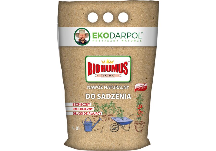 Zdjęcie: Nawóz naturalny do sadzenia 1 kg  BIOHUMUS EXTRA