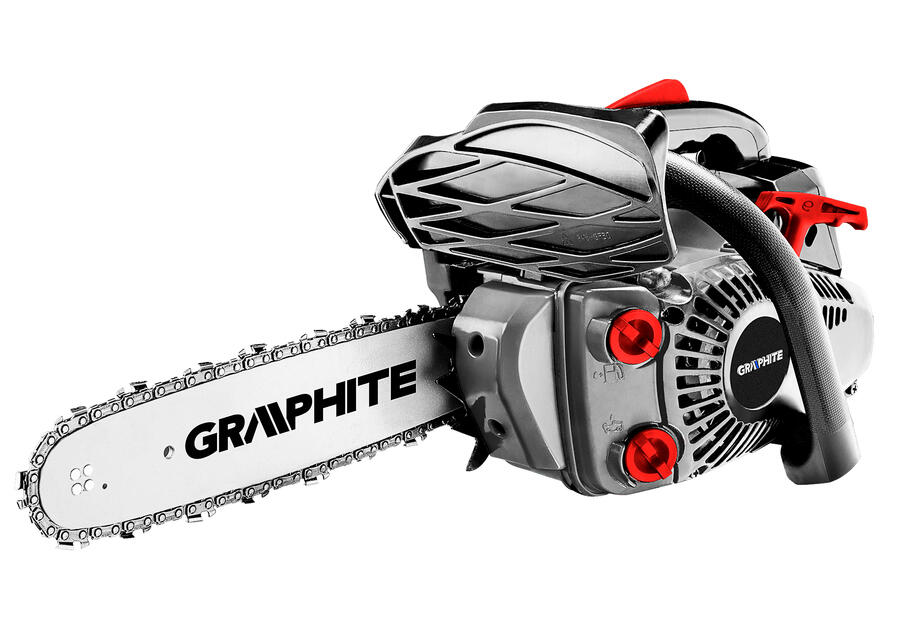 Zdjęcie: Pilarka łańcuchowa spalinowa 0.9 kW, prowadnica 12 GRAPHITE