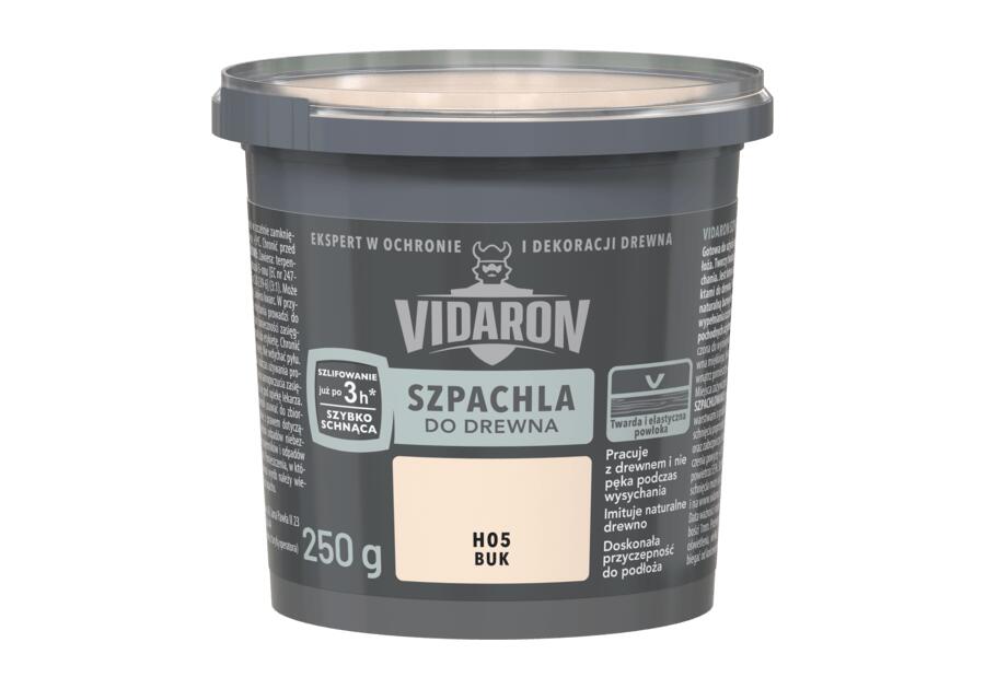 Zdjęcie: Szpachla do drewna buk 0,25 kg VIDARON