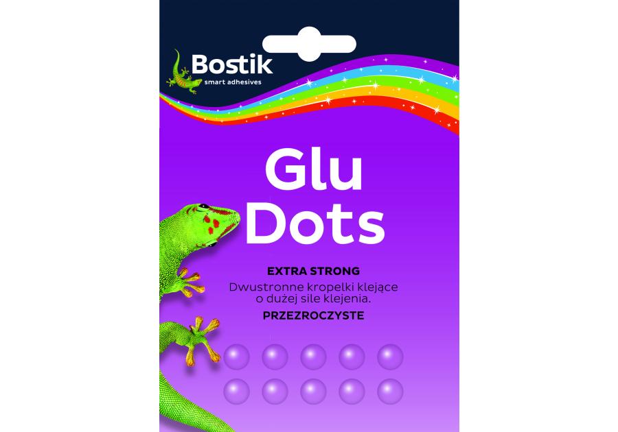 Zdjęcie: Klej Glu Dots Extra Strong bezbarwny 64 szt. BOSTIK