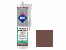 Silikon sanitarny Silton S brązowy 280 ml ATLAS