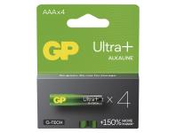 Zdjęcie: bateria alkaliczna GP ULTRA PLUS AAA (LR03) 4PP MB EMOS