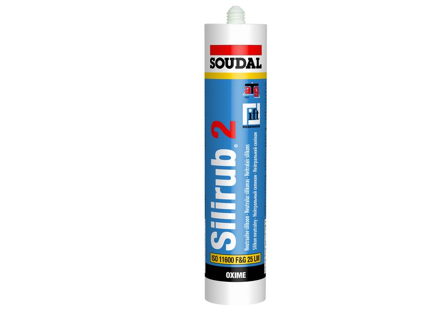 Zdjęcie: Silikon neutralny Silirub 2  - 300 ml RAL 7016 SOUDAL