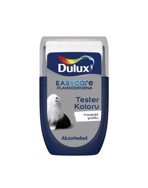 Zdjęcie: Tester farby EasyCare 0,03 L trwałość grafitu DULUX