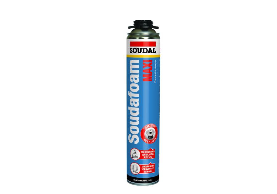 Zdjęcie: Piana pistoletowa Soudafoam Maxi Gun 870 ml SOUDAL