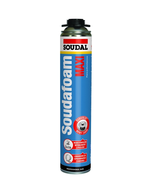 Zdjęcie: Piana pistoletowa Soudafoam Maxi Gun 870 ml SOUDAL