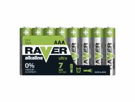 Bateria alkaliczna Raver Ultra Alkaline AAA (LR03) folia 8 EMOS