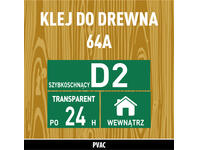 Zdjęcie: Klej do drewna szybkoschnący 64A - 250 g SOUDAL