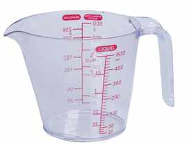 Dozownik transparent 0,5 L SMART KITCHEN BAKING