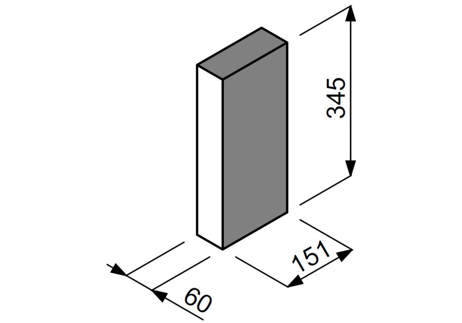 Zdjęcie: Palisada Stone PL34 czarny JONIEC