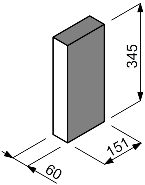 Zdjęcie: Palisada Stone PL34 czarny JONIEC