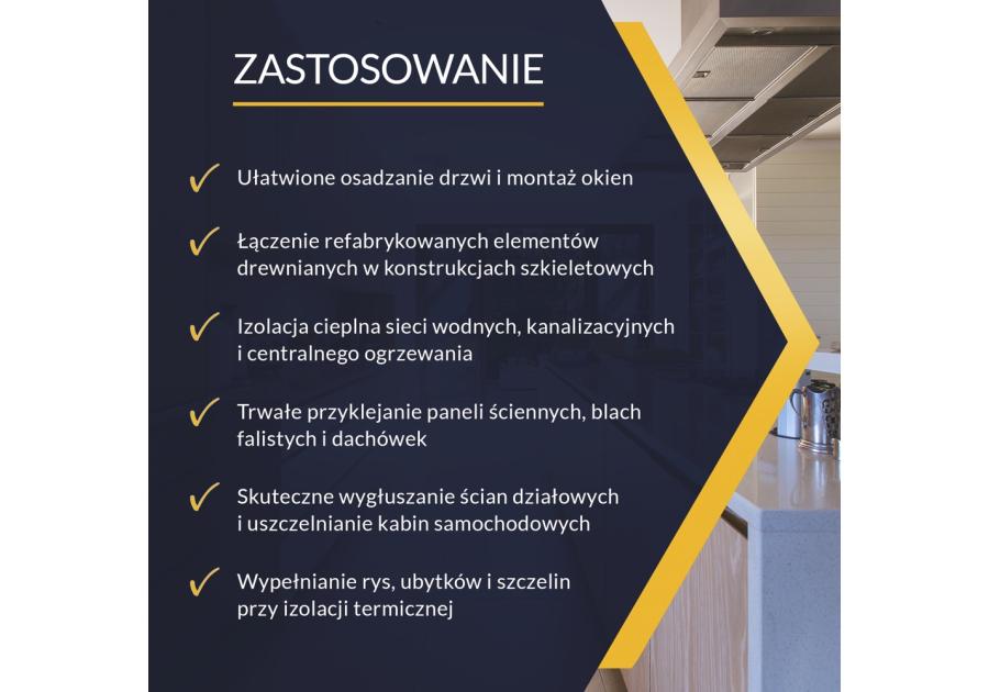 Zdjęcie: Piana pistoletowa wielosezonowa 700 ml PSB