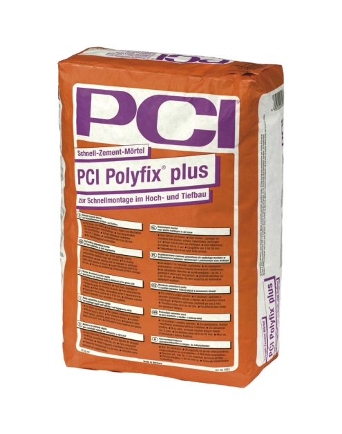 Zdjęcie: Zaprawa cementowa Polyfix plus 25 kg szybkowiążaca PCI