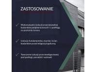 Zdjęcie: Folia do izolacji poziomej fundamentów modyfikowana 30 cm x 30 m x 1 mm TYTAN PROFESSIONAL