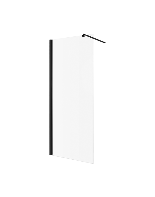 Zdjęcie: Kabina Walk-In 90x200 cm czarny INVENA