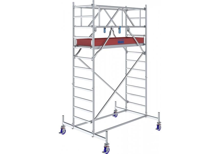 Zdjęcie: Rusztowanie Stabilo 10, 2,5x0,75 m zasięg roboczy 3 m KRAUSE