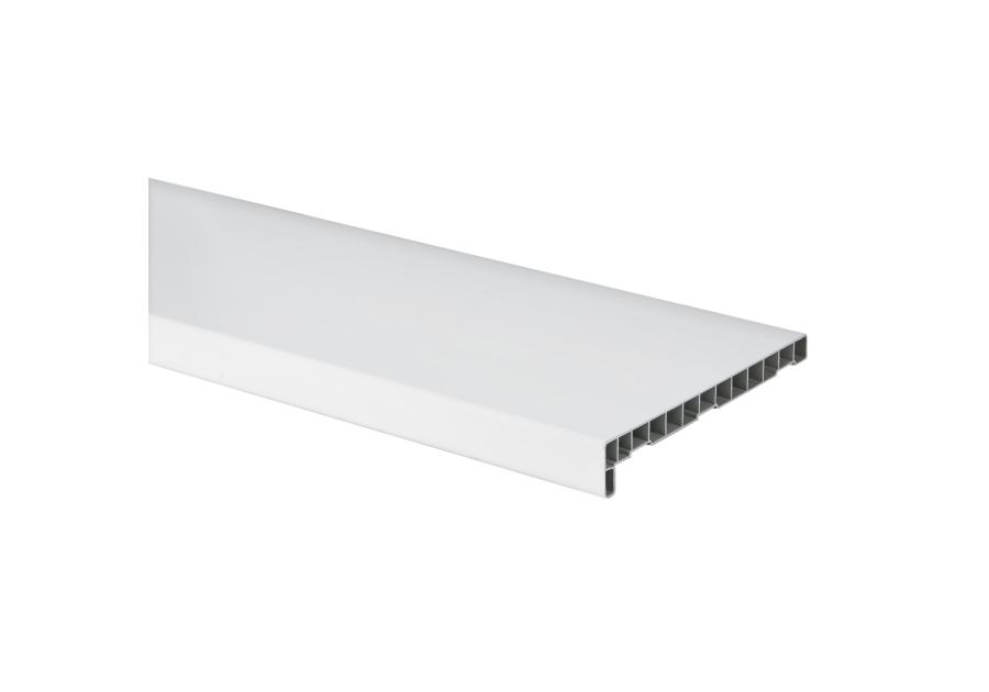 Zdjęcie: Parapet wewnętrzny PVC 20x186 cm biały PLASTI KING