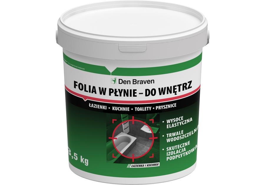 Zdjęcie: Folia w płynie do wewnątrz zielony 3,5 kg Sanitary Foil DEN BRAVEN